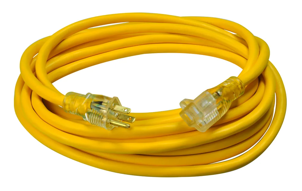 EXTENSIÓN ELÉCTRICA DE SERVICIO PESADO 25 ft