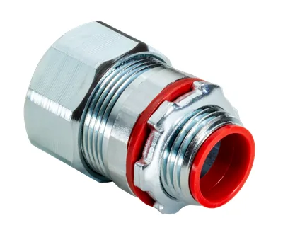 1" RGD RAINTIGHT CONN-INSUL-STEEL