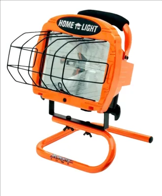 L-33 LÁMPARA DE TRABAJO 500W CABEZA ÚNICA HALÓGENA CON INTERRUPTOR OBSOLETO, REEMPLAZO #L33SW