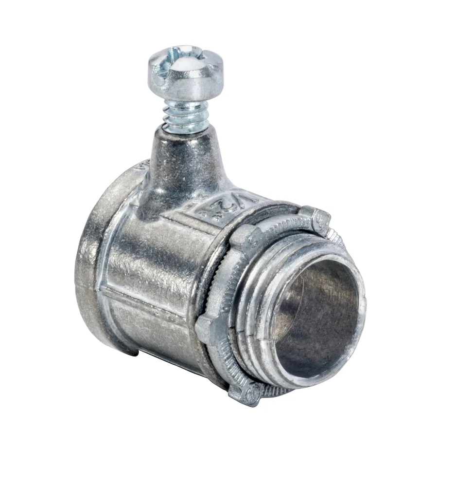 CONECTOR RÍGIDO ACERO INOXIDABLE 1/2"
