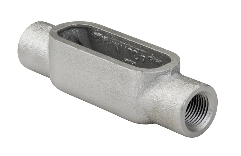CONDULET TIPO C FM 7 DE HIERRO GRIS 2"