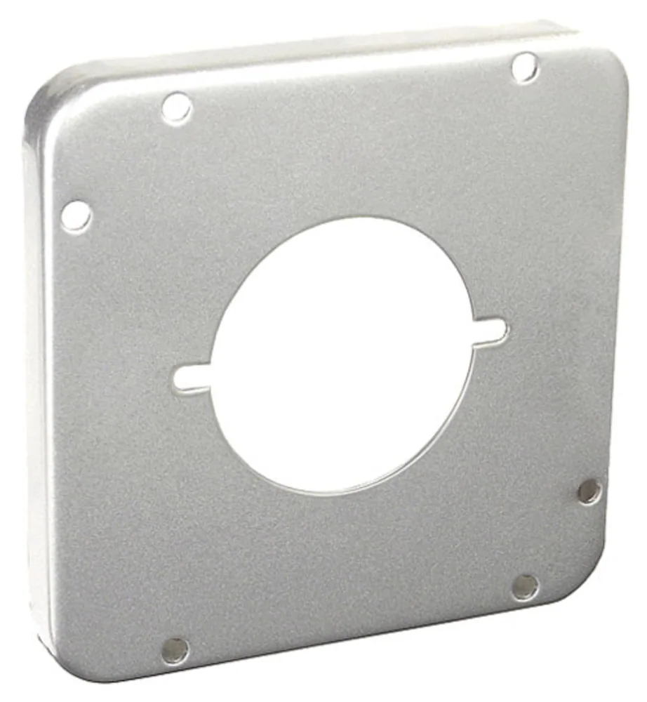 TAPA DE TRABAJO EXPANDIBLE CUADRADA 4-11/16" 30-50A 2.141"DIA