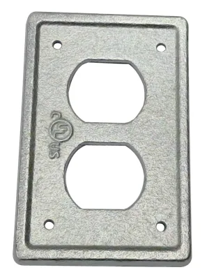TAPA DUPLEX FS FDC GALVANIZADO POR INMERSIÓN EN CALIENTE 25 PAQUETES