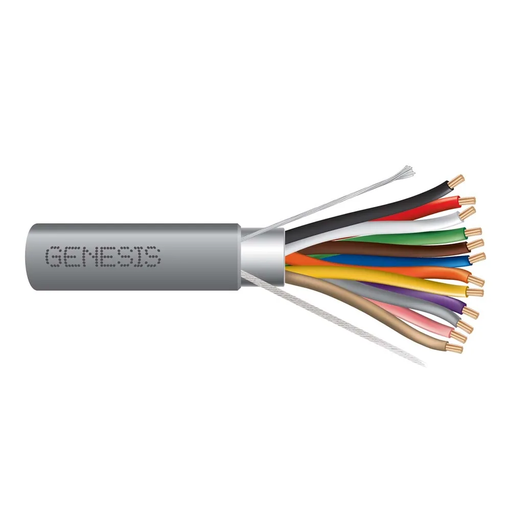 22 AWG-7 HILOS 12 CONDUCTORES CU CL2R/FPLR/CMR OAS GRIS GEN 1000 FT