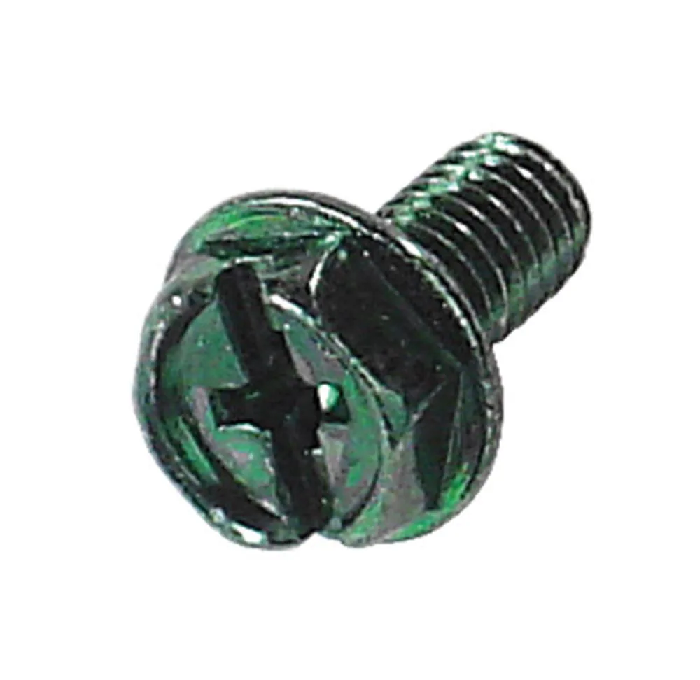 TORNILLO DE TIERRA, CABEZA COMBINADA, #10-32 X 3/8", PAQUETE 100