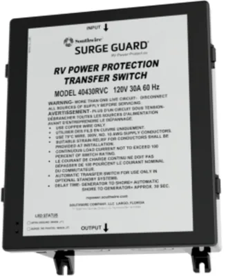 Interruptor de Transferencia Automática 30A, RVC/CC, C3 Cont con Comm, 120V