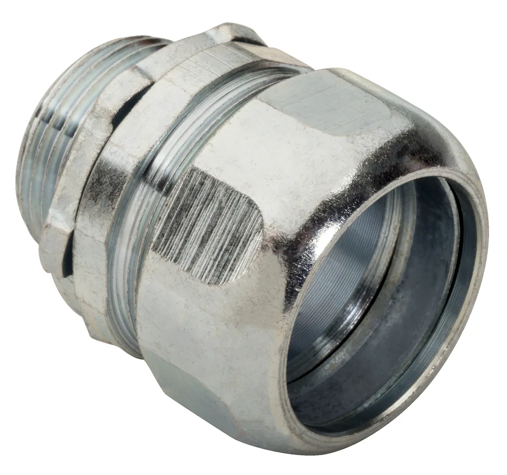 CONECTOR RÍGIDO ACERO 1"