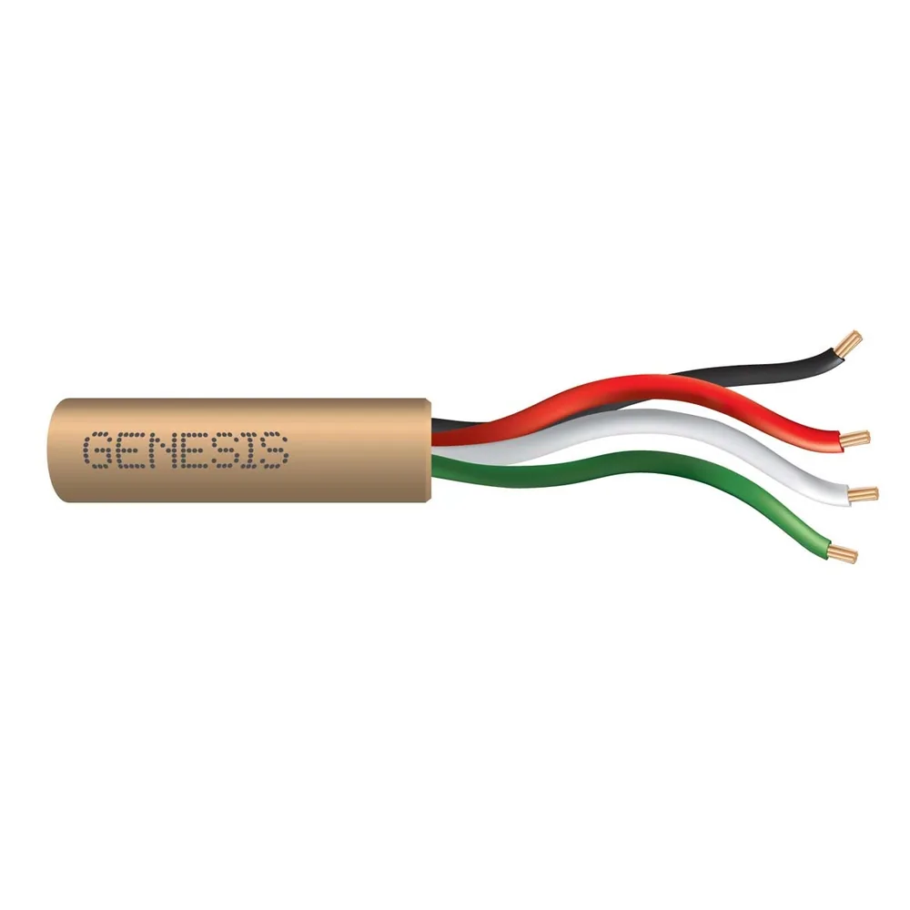 22-7 4 CONDUCTORES CU CL2R/FPLR/CMR BEIGE GEN 500 FT