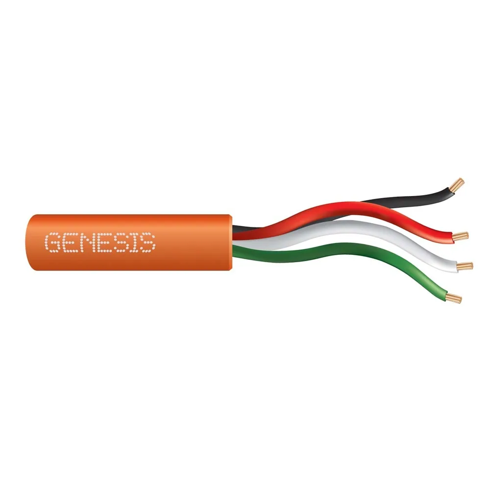 22-7 4/C CU CL2R/FPLR/CMR ORANGE GEN 500 FT