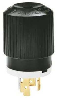 ENCHUFE MACHO TWIST-LOCK L16-30 DE 30A 480V 3P4W
