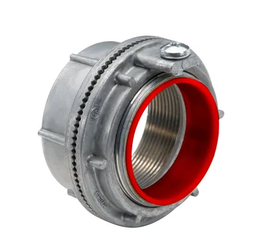 1-1/4" ALUM WATERTIGHT HUB W BONDING SCREW 2/20-PK