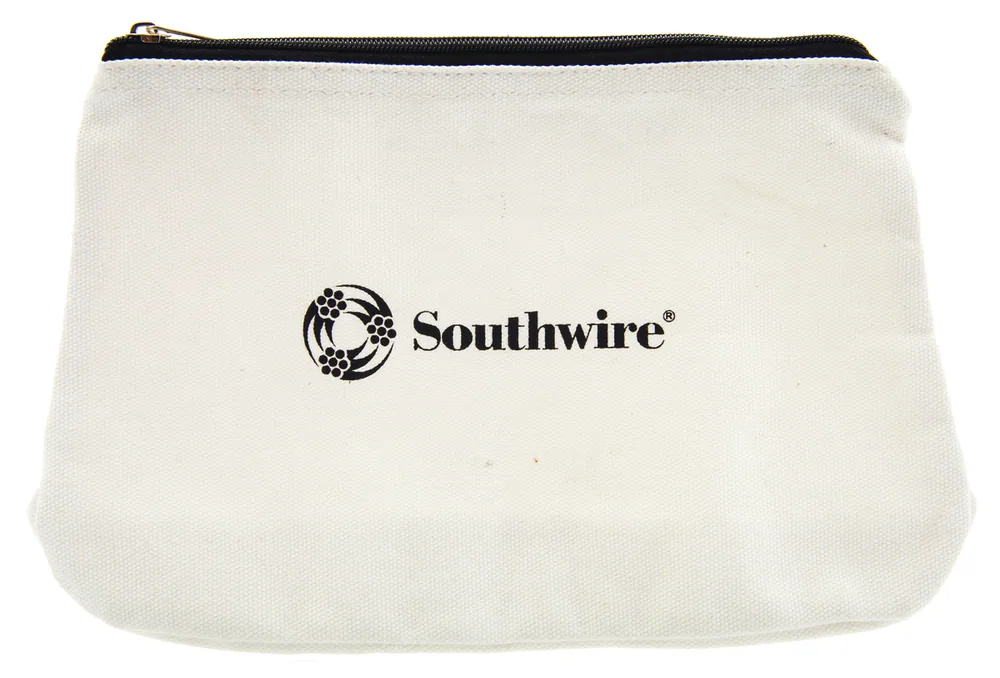 BAG12, BOLSA LONA CON CIERRE 12"