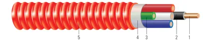 Red Alert® tipo MC-FPL para alarma contra incendios y control