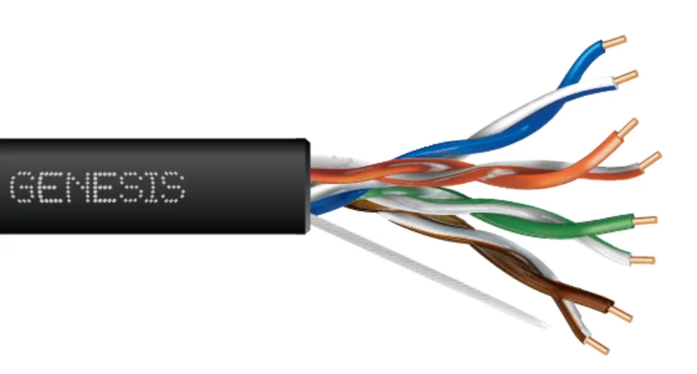 Cable Categoría 5e, enterramiento directo