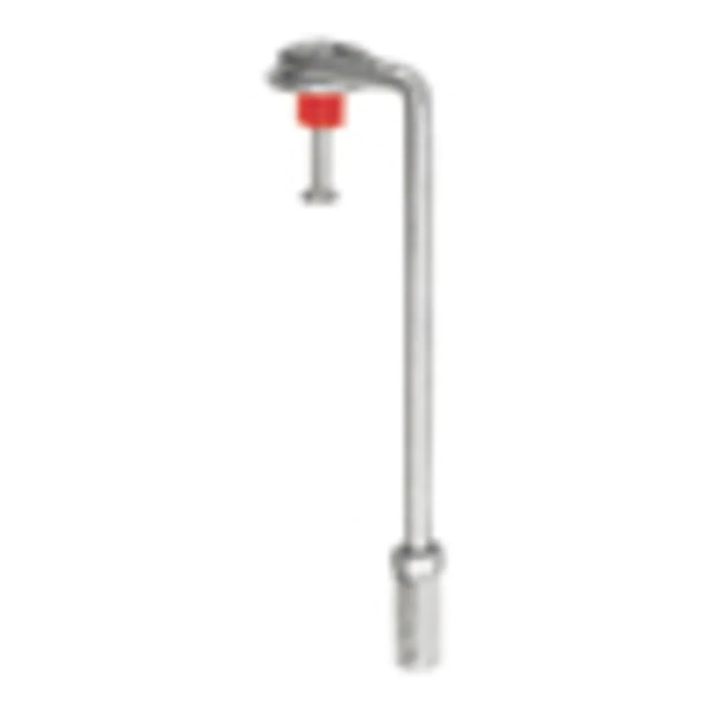 1/4-20 ANGLED MOUNTING COUPLER WITH CONCRETE NAIL AND WASHER