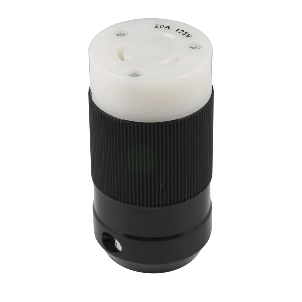 20A 125V 2P3W TWIST-LOCK L5-20 FEMALE CONNECTOR MARINCO