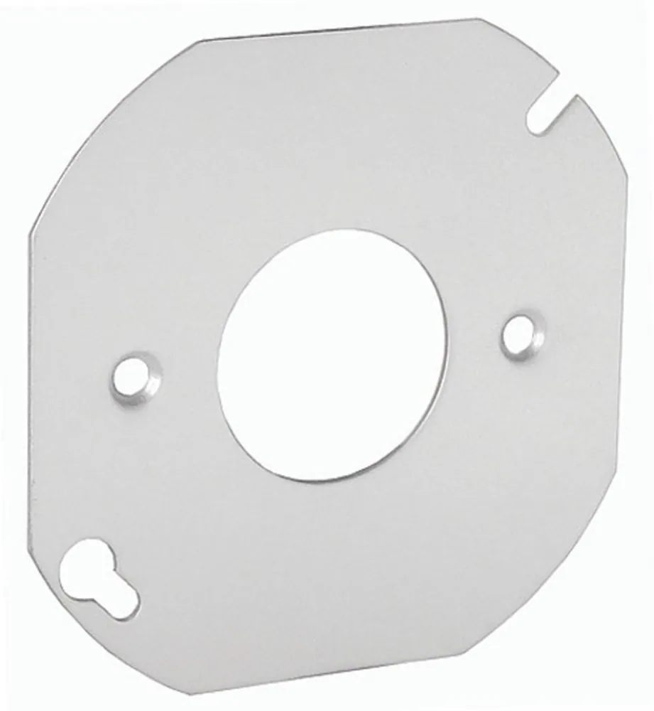 4" Octagon Flat Cover - 1.4 Diameter