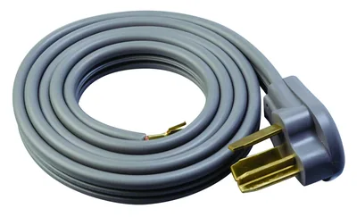 SOUTHWIRE, CORDÓN DE REEMPLAZO 10/3 SRDT PLANO 6' GRIS 30 AMP NEMA 10-30P CORDÓN SECADORA