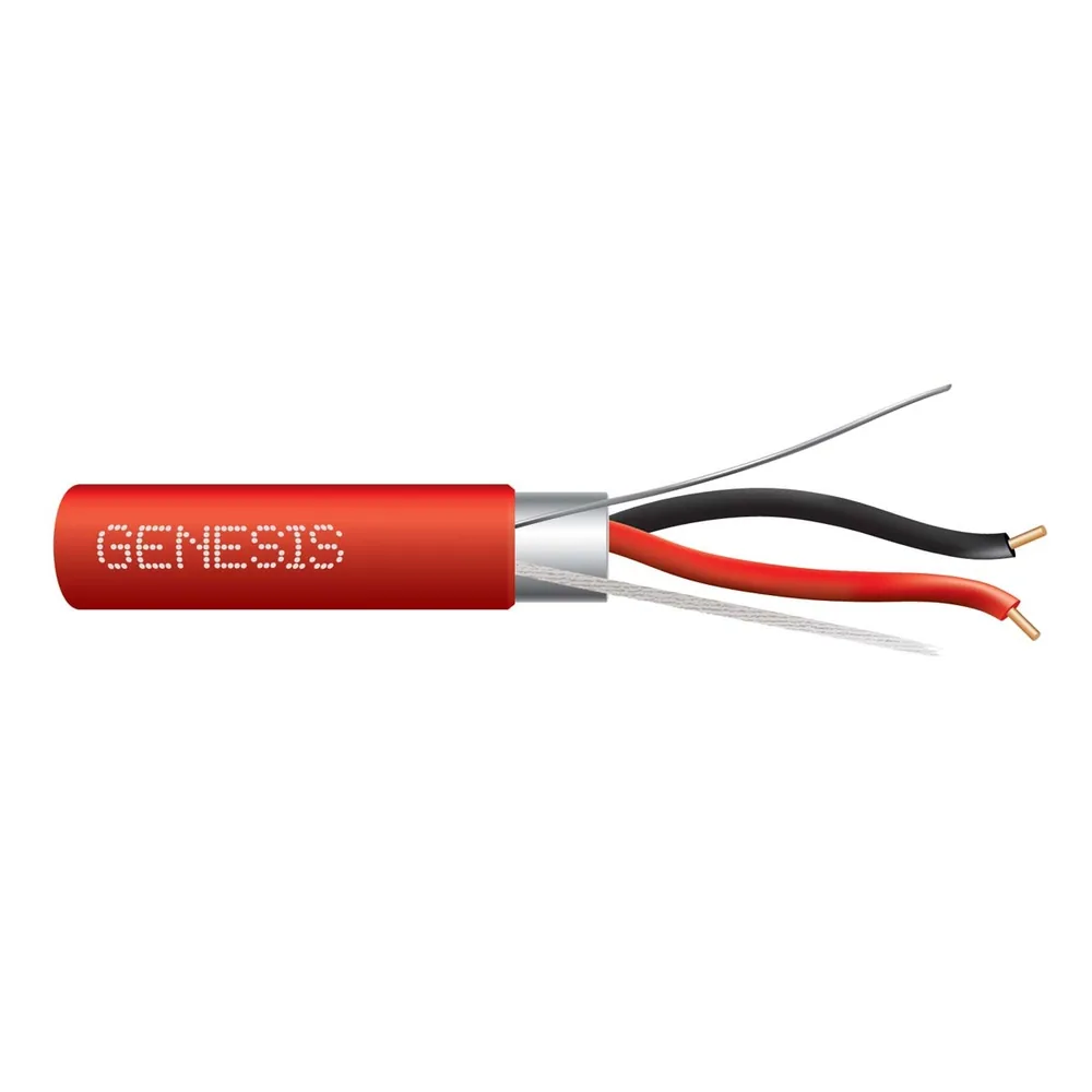 16 SÓLIDO CU 2 CONDUCTORES OAS CMP/CL3P/FPLP PVC-LS ROJO GEN 1000 FT