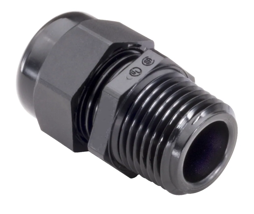 1/2" BLACK LT CORD GRIP