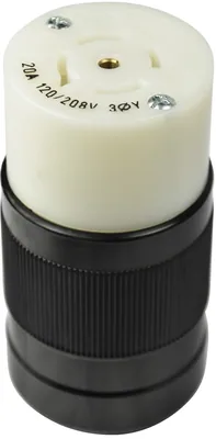 CONECTOR HEMBRA TWIST-LOCK 20A 120/208V 4P5W L21-20