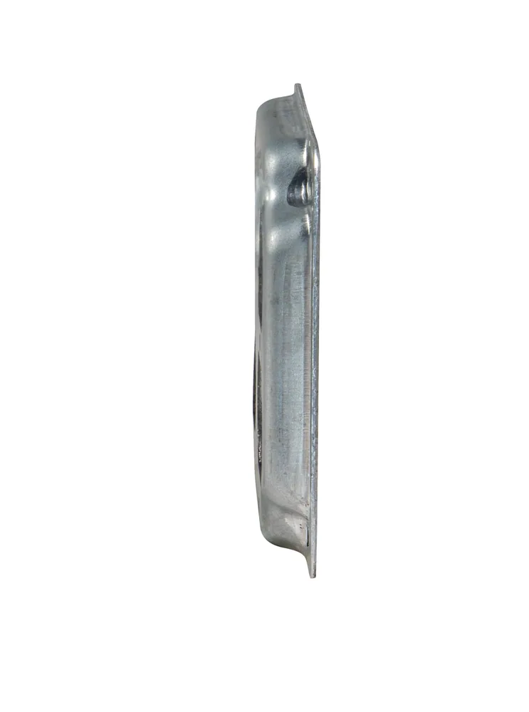 Tapa Cuadrada Industrial de 4", 1/2" Elevada - (2) Duplex