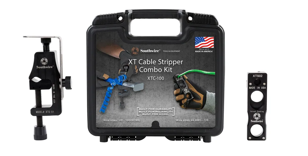 XTC100 Pelacables kit en estuche