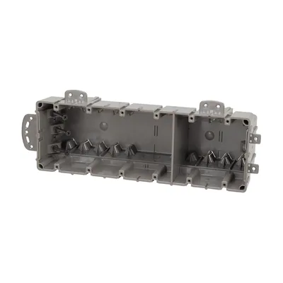 Caja Romex Multi-Montaje de Seis Entradas No Metálica - 110 Cu. In.