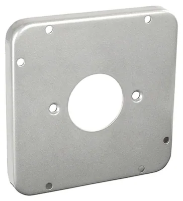 Tapa de Superficie Industrial Cuadrada 4-11/16", Elevada 1/2" - Diámetro 1.594"
