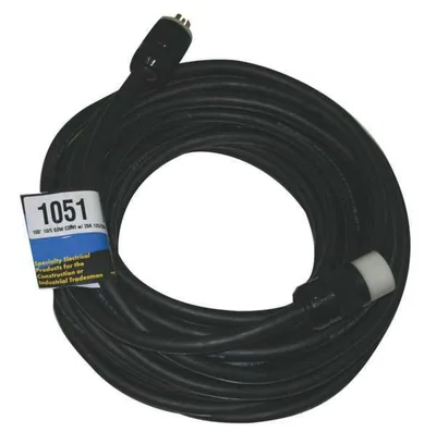 100 FT 10 AWG 5 CONDUCTORES SOOW L21-30 EXTENSIÓN TWIST-LOCK 120/208V 30A 4P5W