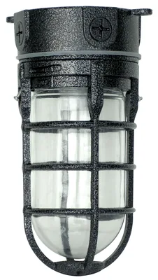 LUZ DE TECHO INDUSTRIAL NEGRO MARTILLADO