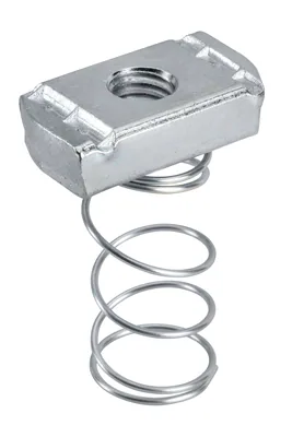 TUERCA DE RESORTE PARA VARILLA 1/4" CANAL A&B