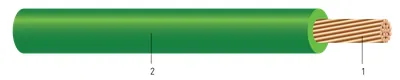 Cable de tierra DURAGROUND™ CU 1000V XLPE RHH/RHW-2/RW90 UL y CSA FT4 clasificado para charola (Tray Rated)