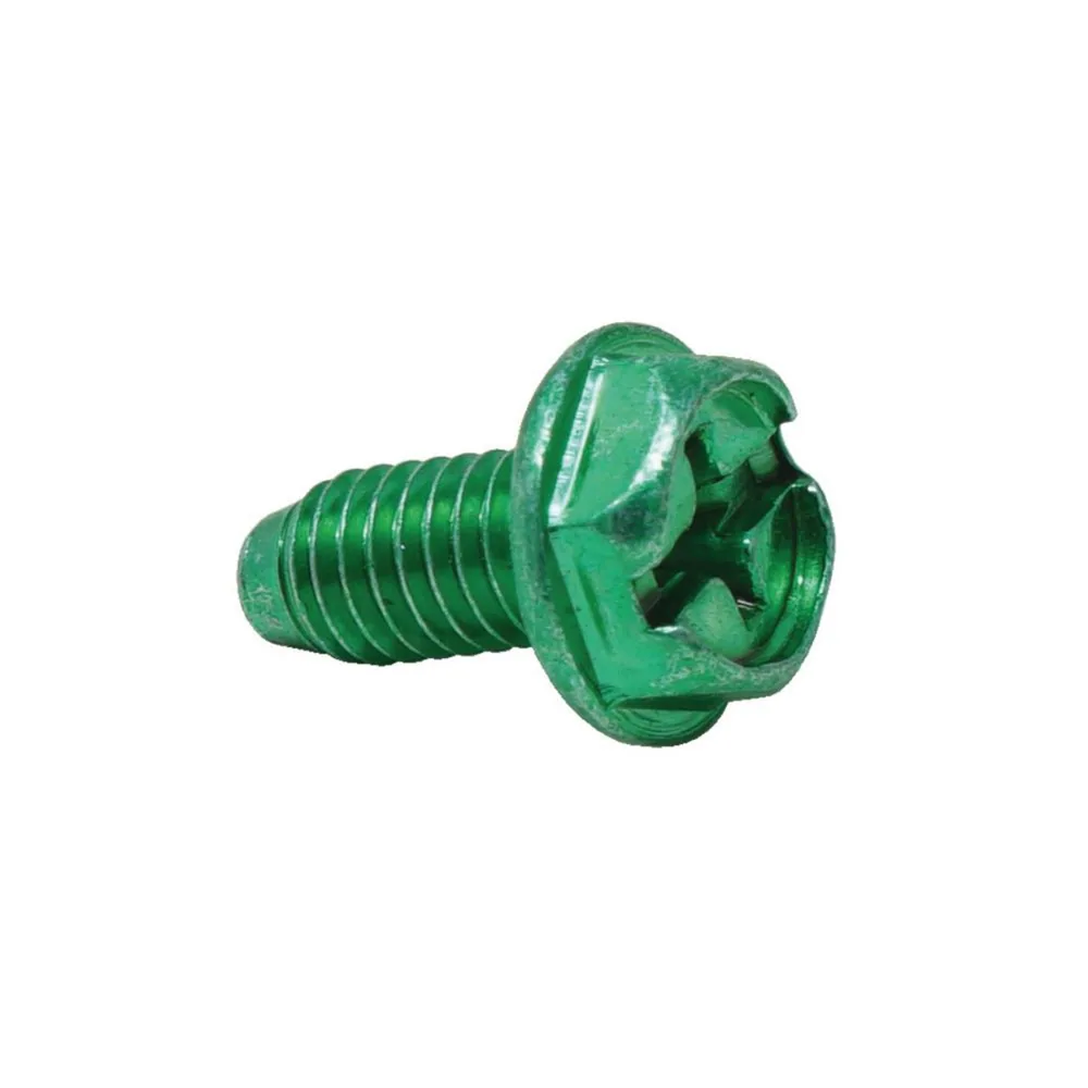 TORNILLO DE TIERRA, CABEZA COMBINADA, #10-32 X 3/8", PAQUETE 100