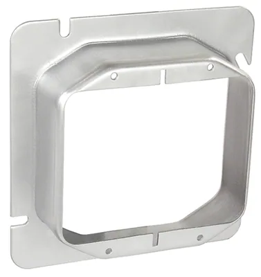 Anillo para Dispositivo de Dos Tomas Cuadrado 4-11/16" - Elevado 1-1/2"