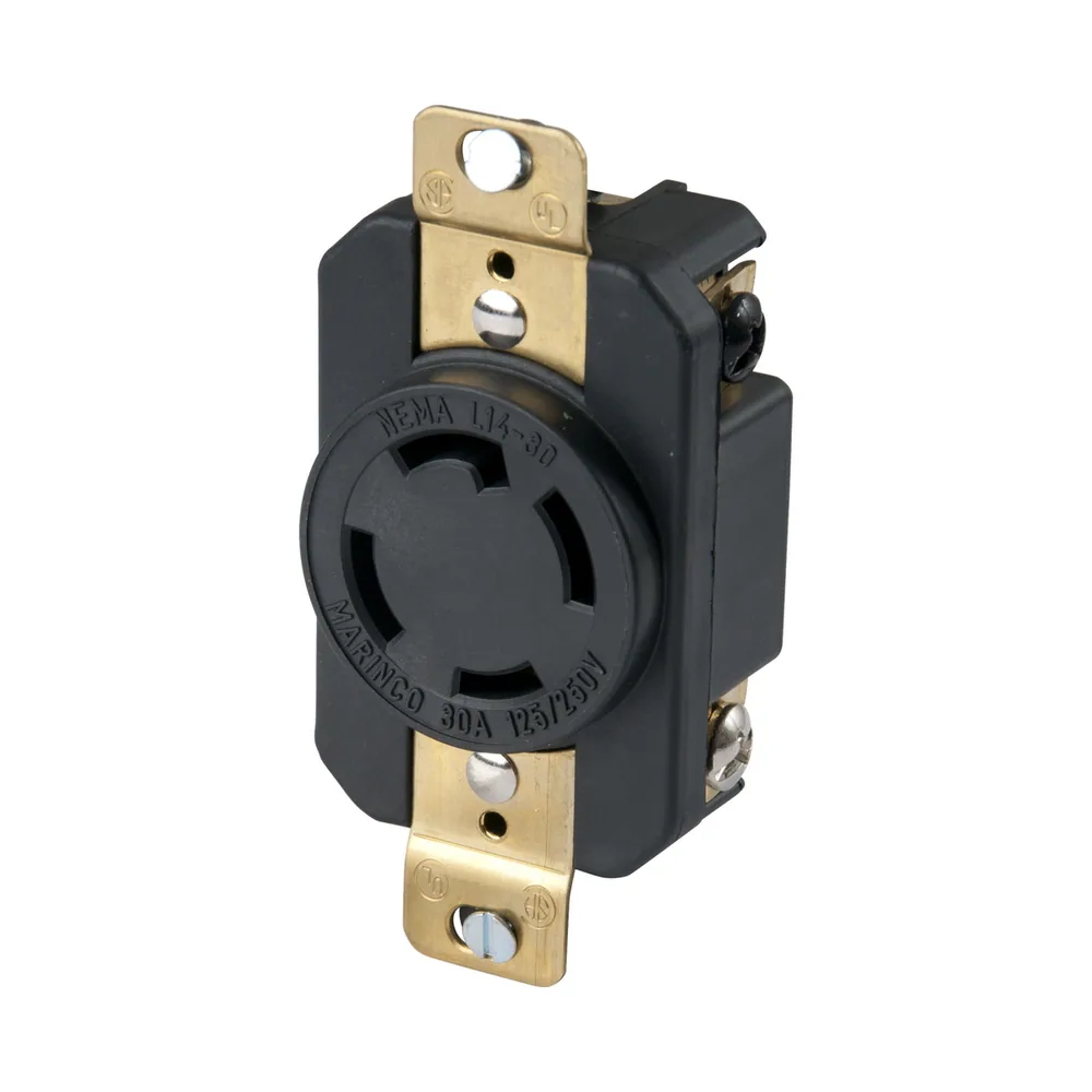 RECEPTÁCULO HEMBRA TWIST-LOCK L15-20 20A 250V 3P4W