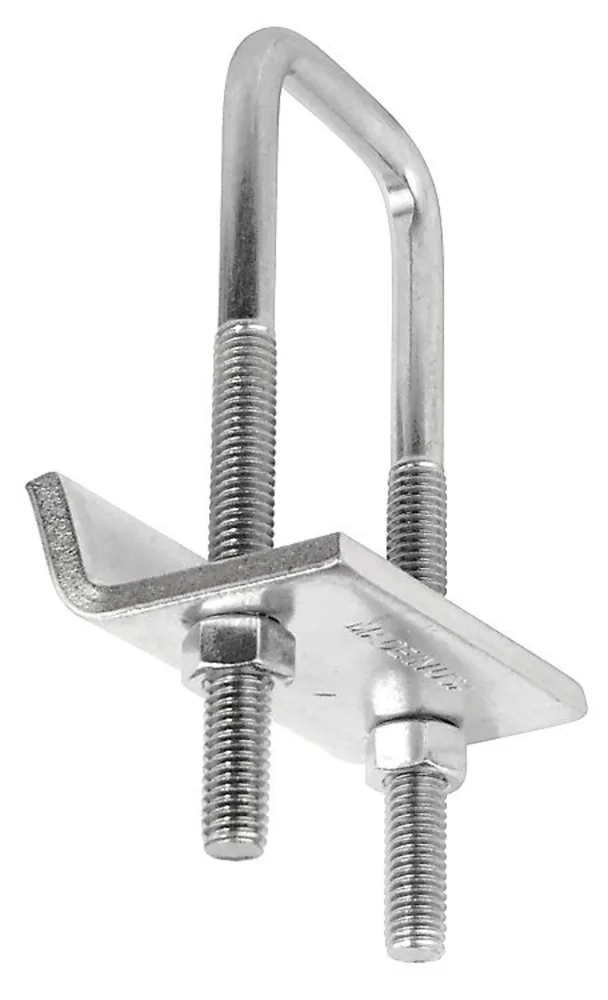 STRUT TO BEAM CLAMP W/BOLT FITS 2-7/16" & 3-1/4" CHANNEL STEEL, 25PACK