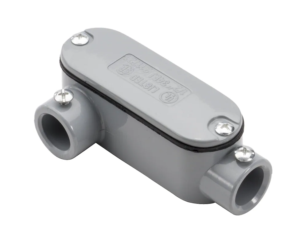 CONDULET EMT TIPO LR 3 1/2" CON TAPA Y EMPAQUE