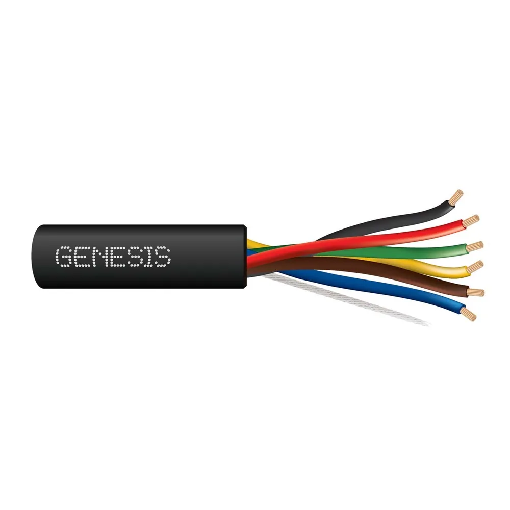 18-19 CU 6 CONDUCTORES N/S CL3/FPL PVC NEGRO GEN 1000 FT