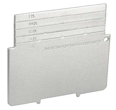 Anillo de 4-11/16" Cuadrado para Dispositivo con Partición de Voltaje