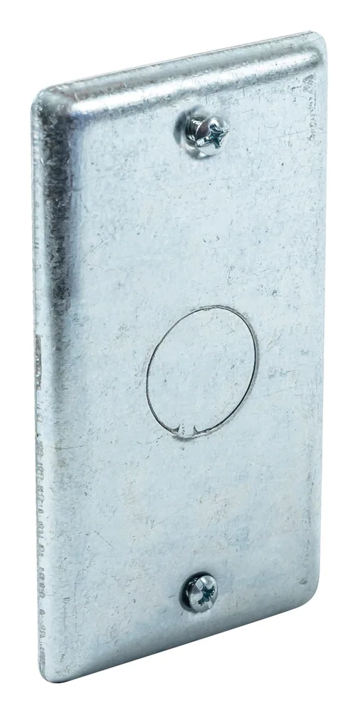 Handy Box Cover - Blank W/ 1/2" Knockout