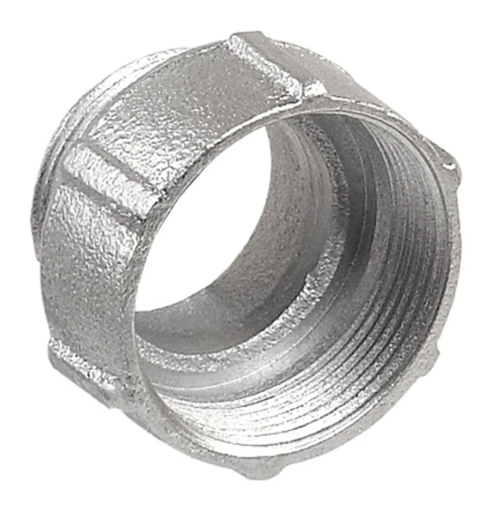 Adaptador Roscado Rígido, Macho 1" a Hembra 1-1/4" - Hierro Maleable