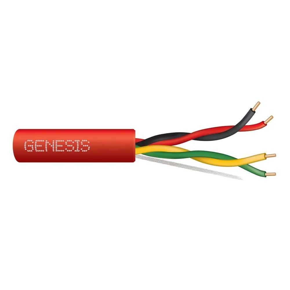 16/2 PAIR SOL CU N/S FPLP NYC PVDF ROJO GEN 1000 FT