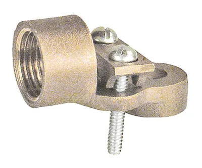 BUJE DE TIERRA PARA TUBO CONDUIT ROSCADO 1/2IN - BRONCE