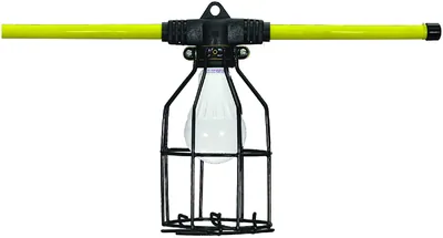 Hang-A-Light 12/3 Metal Cage 100FT LED Cadena de Luz