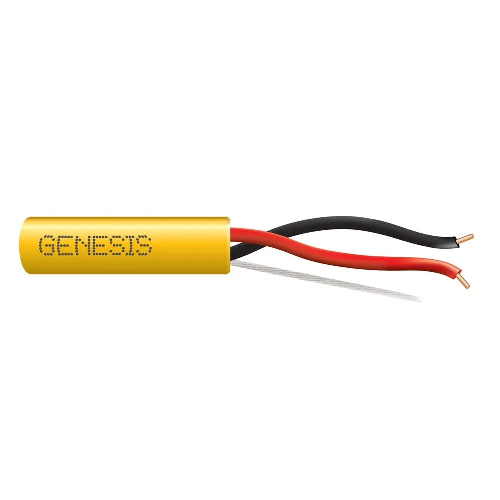 16 SOL CU 2/C N/S CMP/CL3P/FPLP PVC-LS YELLOW GEN 1000 FT