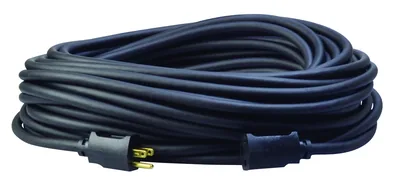SOUTHWIRE, POLAR SOLAR 12/3 SJEOOW 100' NEGRO EXTENSIÓN ELÉCTRICA EXTERIOR PARA CLIMA FRÍO