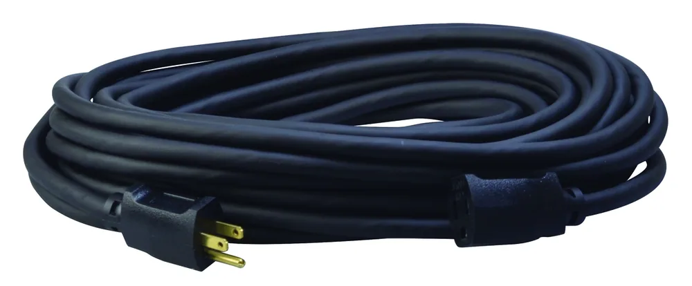 SOUTHWIRE, POLAR SOLAR 12/3 SJEOOW 50' BLACK OUTDOOR COLD WEATHER EXTENSION CORD