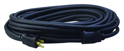SOUTHWIRE, POLAR SOLAR 12/3 SJEOOW 50' NEGRO EXTENSIÓN PARA INTEMPERIE CLIMA FRÍO