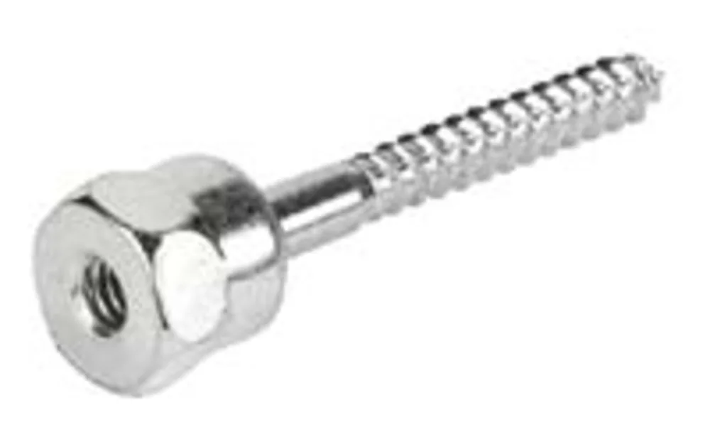 COLGADOR PARA MADERA 1/4-20 LARGO 2", PAQUETE 100